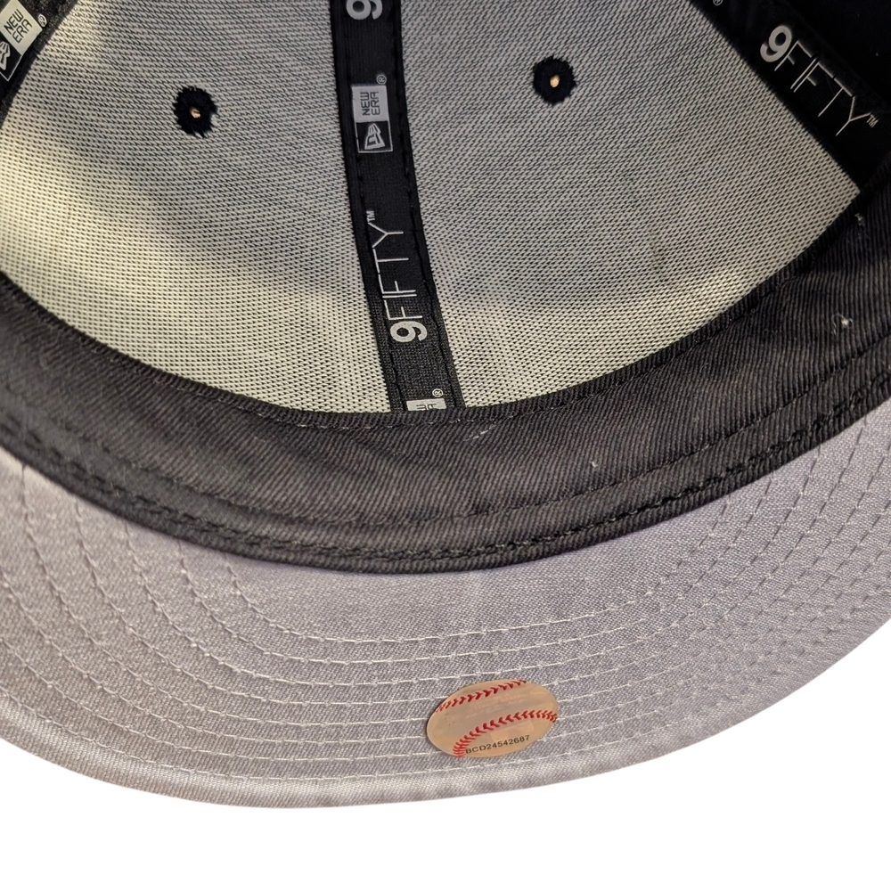 New Era 9FIFTY NY Yankees Mariano Rivera HoF Side Patch Snapback Hat Navy OS - Picture 7 of 10
